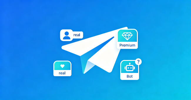 Real, Premium or Bot Telegram Members: Read the Service Labels