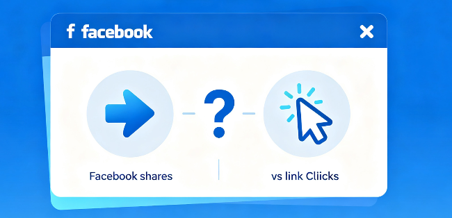Facebook Shares vs. Link Clicks: Why One Does Not Prove the Other
