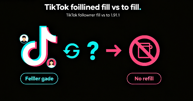 TikTok Follower Refill vs. No Refill: Read These Conditions First
