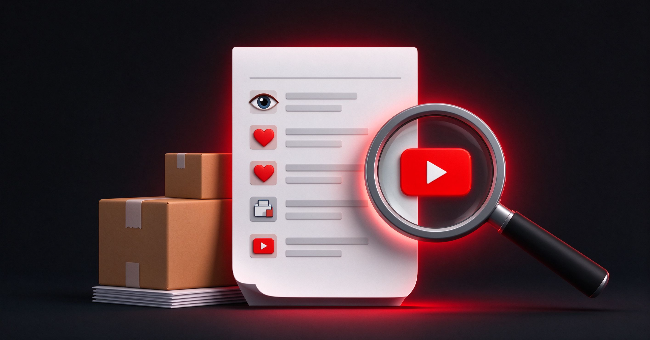 YouTube Packages That Include Several Metrics: Read Each Line Separately