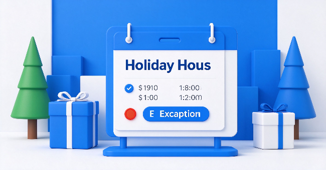 Facebook Holiday Hours Posts: Make the Exception Impossible to Miss
